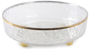 Блюдо LED Twist Clear Gold (6983962)