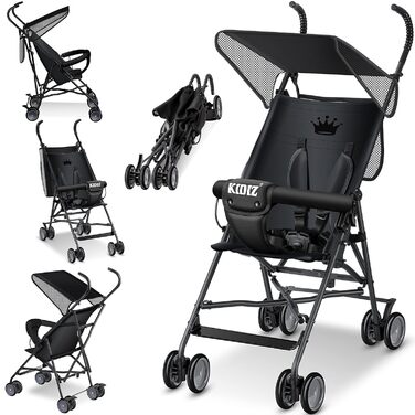 Коляска CITY Buggy Дитяча коляска-баггі складна Спортивна коляска Складається на 360 4-дюймові колеса В комплекті чохол від сонця