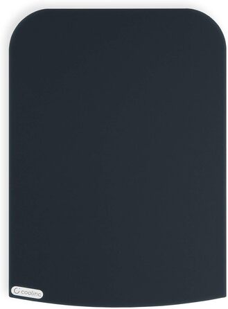 Ковзаюча дошка Coolina Premium - підходить для Thermomix Friend - Високоякісний глайдер - виготовлений з акрилу (антрациту)