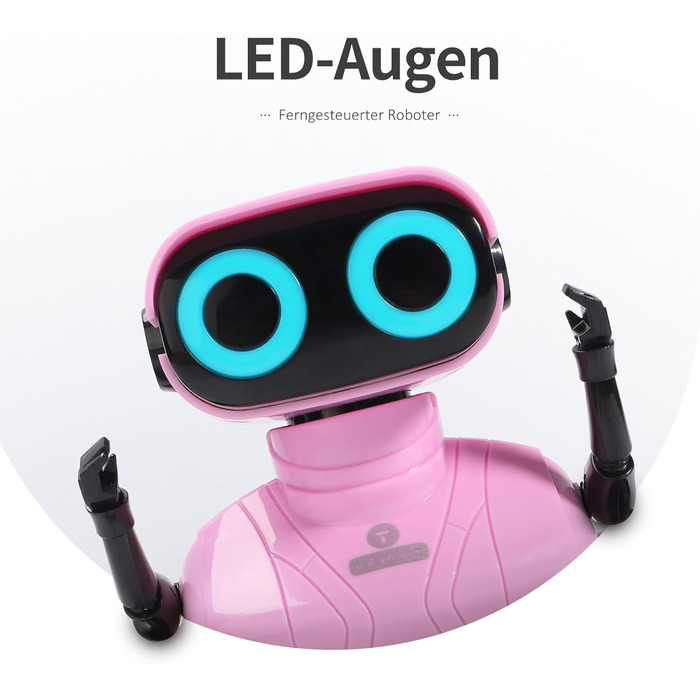Робот Діти, Іграшка-робот на дистанційному керуванні, Робот на радіоуправлінні зі світлодіодними очима та музикою, Дитяча іграшка