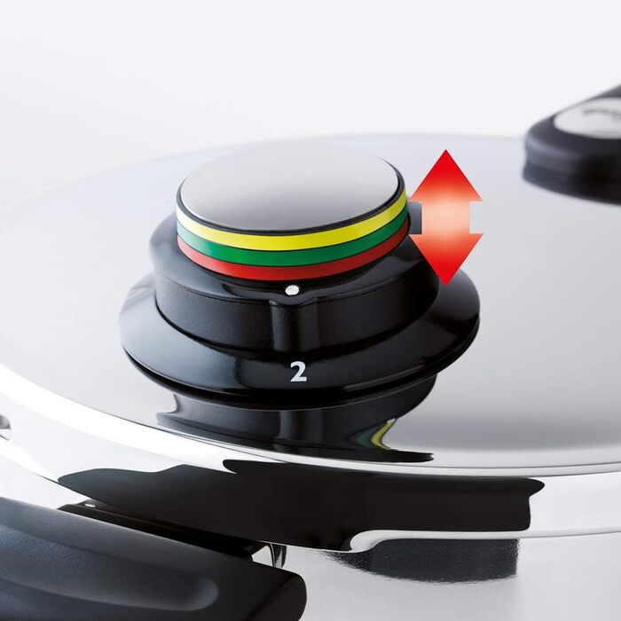 Скороварка (6 л, Ø 22 см) Скороварка з нержавіючої сталі, 2 рівні приготування - Індукційна скороварка одинарна