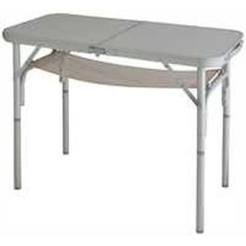 Складаний алюмінієвий кемпінговий стіл - STABIELO - Ширина 40 x 80 Довжина - 32/61 - з регульованими ніжками