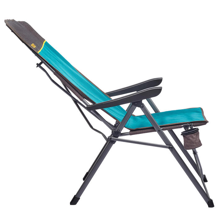 Крісло розкладне Uquip Justy XL Blue/Grey (244037)
