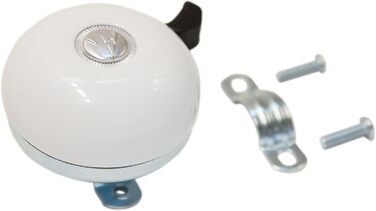 Велосипедний дзвінок Firmstrong Classic Beach Cruiser Bell, білий, класичний рінгер