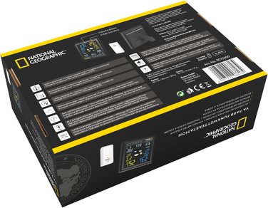 Метеостанція National Geographic VA Colour (Black) (9070600)