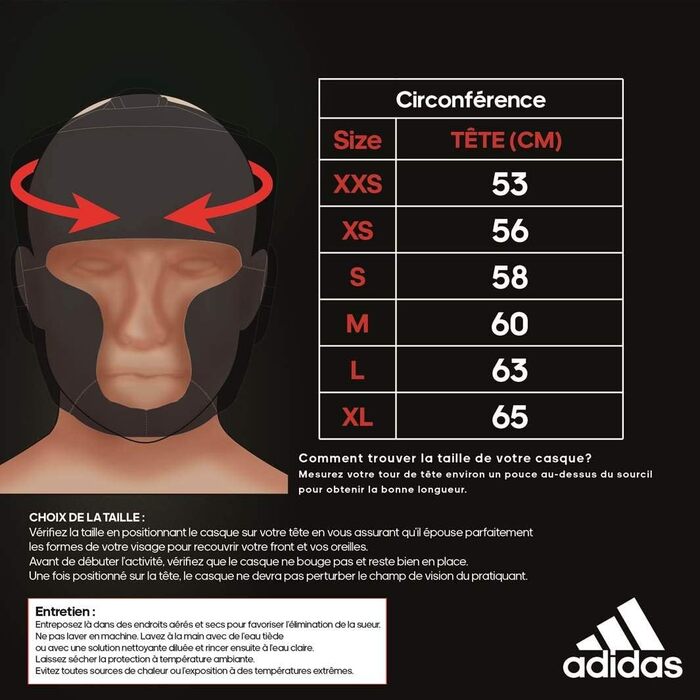 Шолом Adidas Kids Rowengue M синього кольору