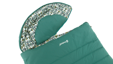 Спальний мішок Outwell Camper Supreme/-9°C Petrol Blue Left (230352)