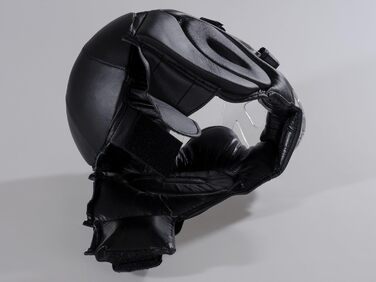 Захист голови KWON Fight XL CE з маскою для обличчя та козирком для боксу, крав-мага