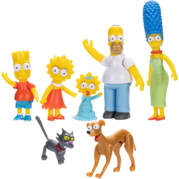 Сімпсони 175394 The Simpsons 6 см Фігурки в мультипакуванні, різнокольорові, 6 см