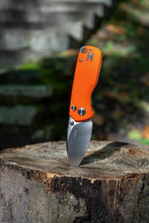 Кишеньковий складаний ніж з кнопковим замком D2 сталеве лезо G10 нековзна ручка з кліпсою Кемпінговий туристичний універсальний ні