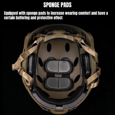 Страйкбольні швидкі піжамні шоломи відкритий тактичний бойовий військовий захисний спортивний шолом полювання CS пейнтбол напівпокритий шолом зелений L