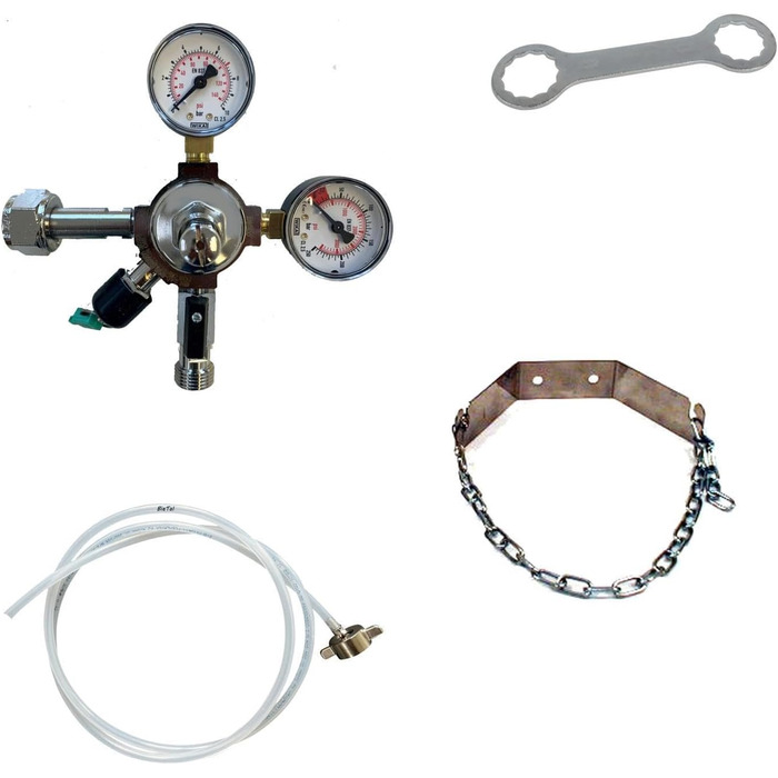 Набір аксесуарів для перетворення з Quooker Cube у великий балон CO2 Комплект для переобладнання Комплект для перетворення без балона CO2