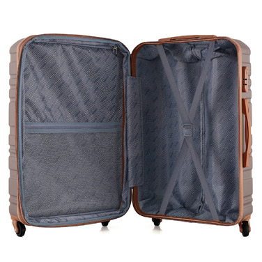 Валіза Semi Line 24' (M) Graphite/Brown (T5689-2)