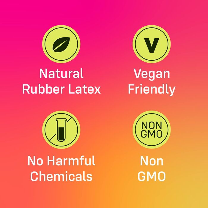 Презервативи ONE Flavorwaves Ароматизовані презервативи Шість чудових смакових вражень Веганські, без ГМО, з натурального каучукового латексу 12 шт.