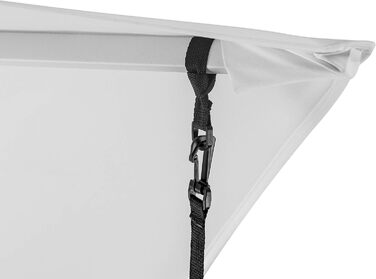 Вітрозахист Schneider для консольних парасольок, 313-00, чорна поліестерова стрічка, 0,09 кг, 273 x 2 x 0,2 см, антрацит