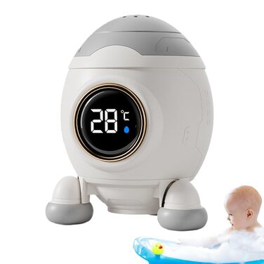 Дитячий термометр температури води, цифрові термометри Відображення миттєвої температури, цифровий кімнатний термометр, плаваючий