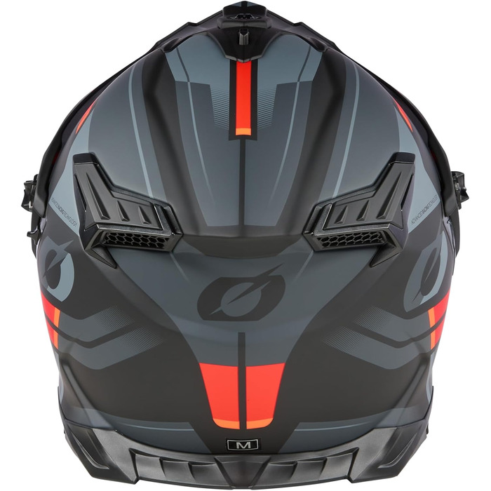 Шолом O&39NEAL A-SRS SOLID Чорний M Чорний/Сірий/Червоний