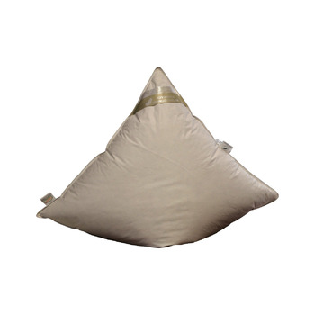 Пухова подушка Betten Hofmann, 80x80 см, 100 пух, плоска подушка, суперм&39яка, 450 г пуху, натуральний продукт