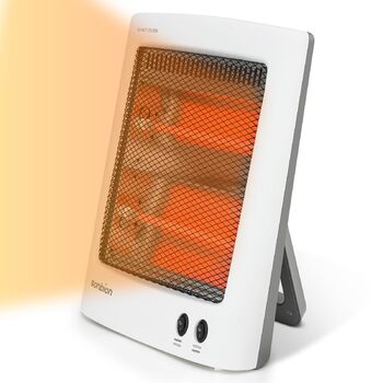 Інфрачервоний окремостоячий обігрівач, галогенний обігрівач, інфрачервоний обігрівач з 2 режимами нагріву для використання в спальнях, офісах та вітальнях