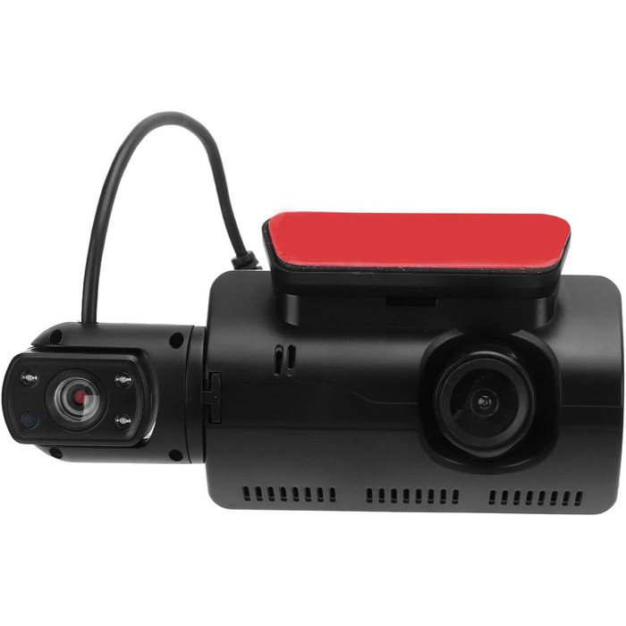 Відеореєстратор з автомобільною камерою в автомобільній камері спереду і ззаду, подвійний відеореєстратор, без підсвічування, нічн