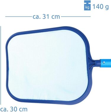 Набір для чищення басейну GEAR Pool Cleaning Set PCS - 6-предметний набір для чищення басейну з жердиною, підсаком, щіткою, пилососом для підлоги, дозатором