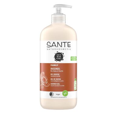 Гель для душу SANTE Naturkosmetik Family, 950 мл, Кокос та Алое
