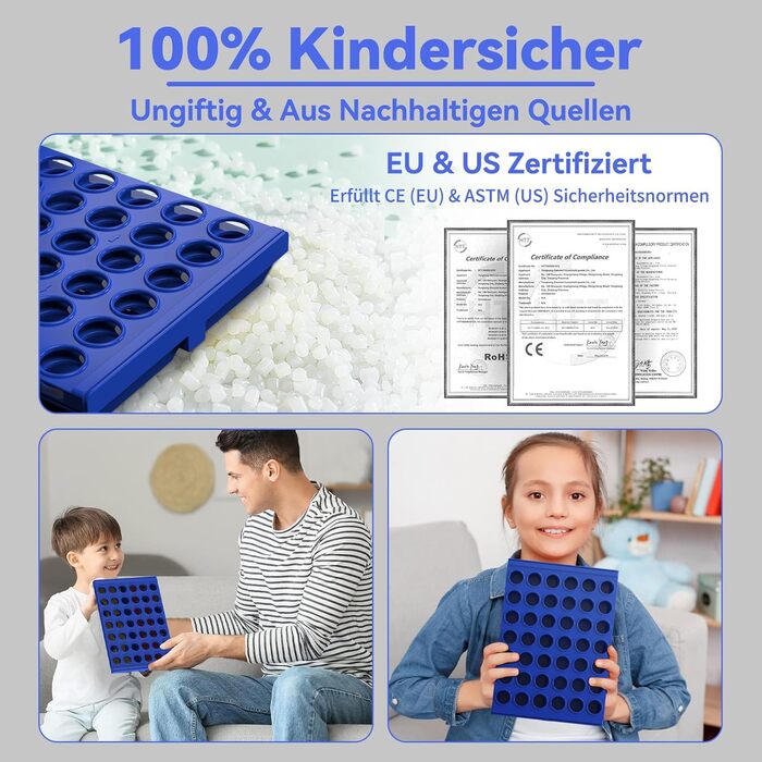 Настільна гра Pup Go &quot4 в ряд" стандартного розміру для дітей віком від 3 років, для дівчаток та хлопчиків, розвиваюча стратегічна гра-іграшка, дитячі ігри для 2 гравців, 6 змінних фішок