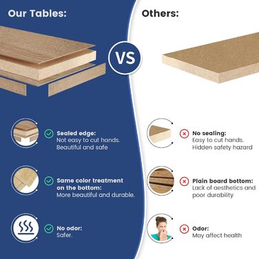 Обідній стіл, дерев&39яний обідній стіл для кухні, мінімалістичний дизайн, обідній стіл на 4 персони, 120x70x75см, дуб та білий, ніжка столу 120x70см дубово-біла