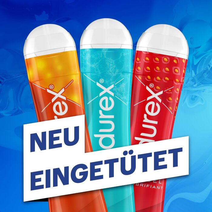 Водний гель-лубрикант Durex Play Mixpack, 3 x 50 мл