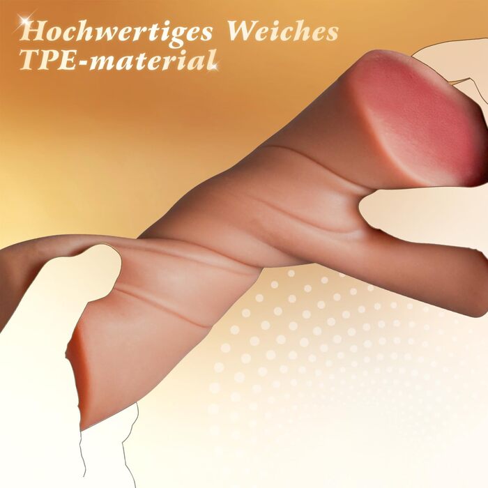 Мастурбатор DVG 2-в-1, з подвійним каналом, вагінальний і анальний, 5D текстура