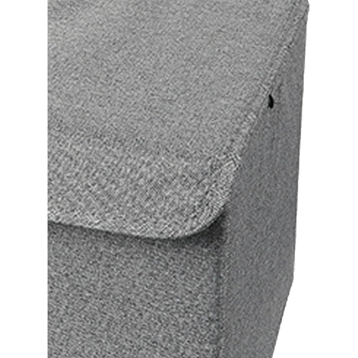 Органайзер для спідньої білизни та шкарпеток, складаний футляр для зберігання товстих шкарпеток та спідньої білизни з подвійною кришкою, роздільники для шкарпеток, бюстгальтерів, краваток, рушників, хакі (темно-сірий)