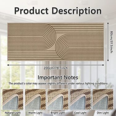 Доріжка для передпокою 80x200 см, кухонний килимок під джут, килимок для передпокою, який можна прати, нековзка кухонна доріжка, коричневий килимок для вулиці для кухні, вітальні, спальні, передпокою, входу, балкону, коричневий 80 x 200 см (прямокутний)