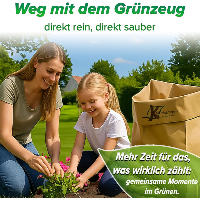 Пакети для органічних відходів 60 л - 70 л 25 шт. Пакети для органічних відходів Паперові пакети для органічних відходів, без личинок Паперові пакети для садових відходів