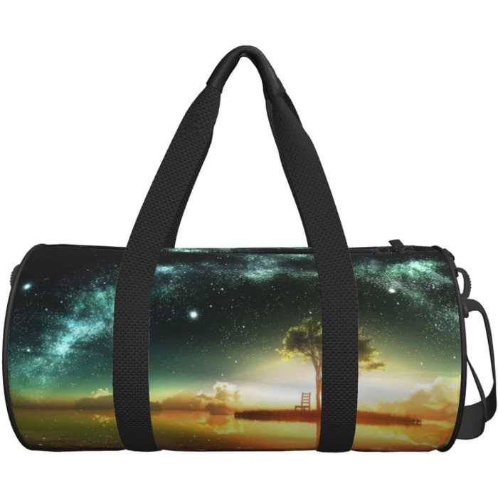 Дорожня сумка-циліндр Аніме Скай, спортивна сумка для чоловіків та жінок, сумка-мішок, спортивна дорожня сумка