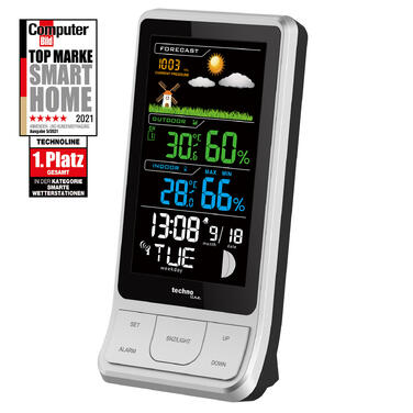 Метеостанція Technoline WS6441 Black/Silver (WS6441)