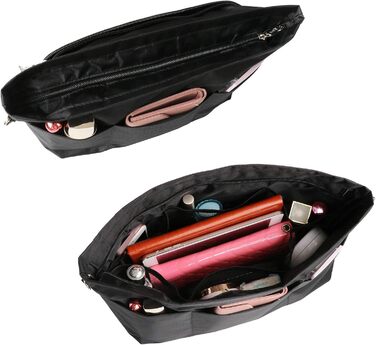 Завітайте до магазину BeringLoad MHPI Bag Сумка-сумка внутрішня, чорна, велика, з кишеньковим органайзером, акрил, чорна