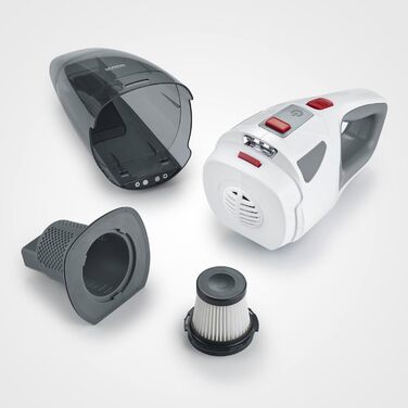 Акумуляторний ручний пилосос SEVERIN 4 в 1, акумуляторний пилосос для вологого та сухого прибирання автокрісел, ручний пилосос для