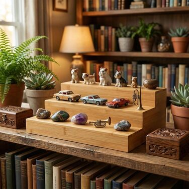 Бамбукова підставка для спецій для шафи, дерев&39яна підставка для спецій для кухні, комори, для зберігання речей, органайзер, 3 яруси, стільниця (2 шт.)