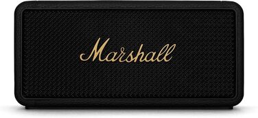 Бездротова портативна Bluetooth-колонка Marshall Middleton, понад 20 годин автономної роботи, водонепроникність IP67 - чорний і ла