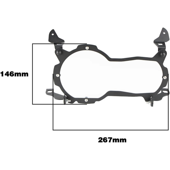 Кришка лінзи Фара для R1250GS ADV R1250GS 2018-2021 Для мотоциклетної фари R1200GS R1200GSA LC 2013-2023