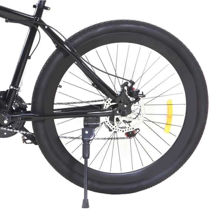 Преміальний гірський велосипед із семисекційним маховиком та повною підвіскою для хлопчиків, дівчаток, жінок та чоловіків/жінок. Велосипед для спуску з дисковими гальмами, підніжкою для альпінізму, 26-дюймовими колесами, 21 швидкістю.