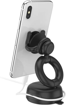 Автомобільна панель PopMount 2 - кріплення для гучного зв'язку на лобовому склі та на робочому столі з підтримкою смартфонів і пла