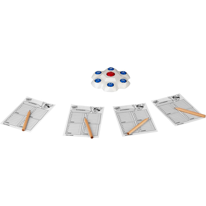 Від HCM Kinzel сімейна гра на мислення з літерним торнадо. Творче навчання та знання, альтернатива Місто-Село-Річка, сприяє швидко