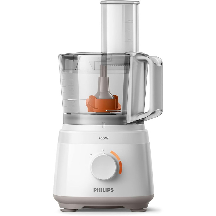 Кухонний комбайн Philips Daily Collection HR7310/00 (700 Вт, 16 функцій, чаша 2 л, диск 2-в-1), білий