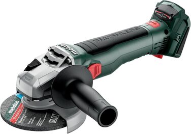 Акумуляторна кутова шліфувальна машина Metabo W 18 LT BL 11-125 - 613052840 - 18 В - Шліфувальна машина з потужним безщітковим дви