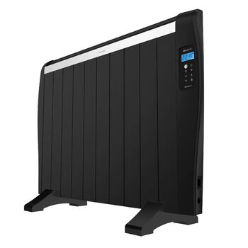 Електричний обігрівач Cecotec ReadyWarm 2100 Thermal Black, 10 секцій, 1500 Вт, з пультом ДК, LCD-дисплеєм, таймером та регулюванням температури, площа обігріву до 20 м