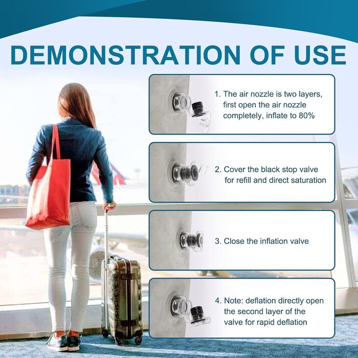 Надувна подушка для ніг, портативна клиноподібна подушка для ніг, клиноподібна подушка для ніг, покращує кровообіг та зменшує набряки, для сну, відпочинку та вагітності (сіра)