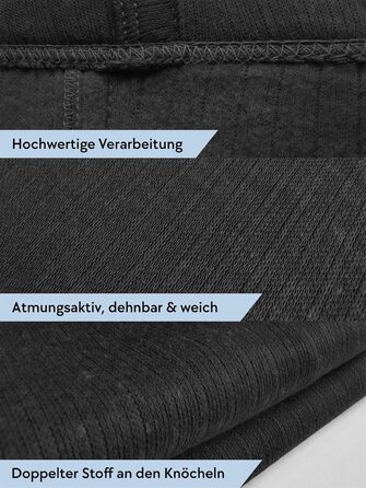 Дуже тепла термобілизна normani, чоловіча зимова лижна білизна з бавовни, розмір 6XL, антрацит