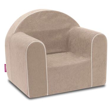 Бадум - Дитяче крісло від 1 року - Дитяче крісло - Міцне, зручне, з пінопласту - зі знімним чохлом, який можна прати - Ідея подарунка, подарунок на 1-й день народження для дівчаток та хлопчиків - Світло-коричневий