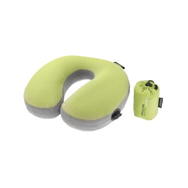 Подушка Cocoon Air Core Ultralight U-подібна підтримка шиї Wasabi